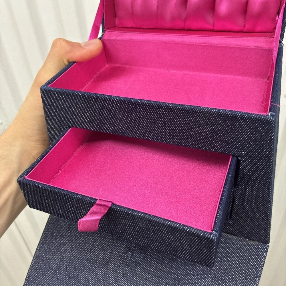 Victoria Secret Y2K Denim Jewelry Case 6
